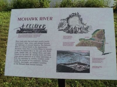 Mohawk River Marker image. Click for full size.