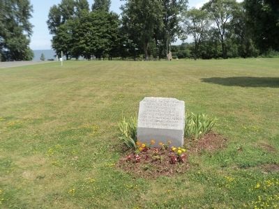 Marker at Fort Ontario. Click for full size. Marker at Fort Ontario image. Click for full size.