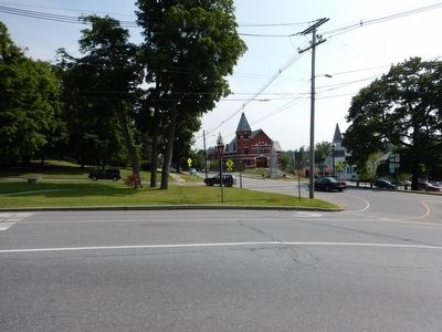 Wideview of Emma Willard Marker. Click for full size. Wideview of Emma Willard Marker image. Click for full size.