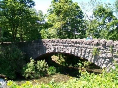 Bridge from Goat Island to Asenath Island. Click for full size. Bridge from Goat Island to Asenath Island image. Click for full size.