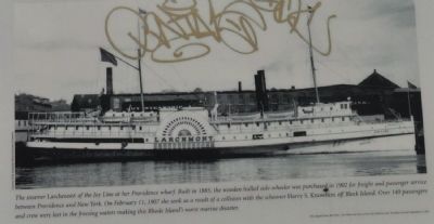 Steamer Larchmont. Click for full size. Steamer Larchmont image. Click for full size.