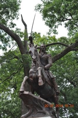 Brigadier General Casimir Pulaski Marker. Click for full size. Brigadier General Casimir Pulaski Marker image. Click for full size.