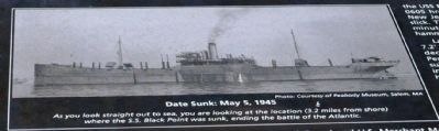 Date Sunk: May 5, 1945 image. Click for full size.