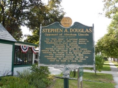Stephen A. Douglas Marker. Click for full size. Stephen A. Douglas Marker image. Click for full size.
