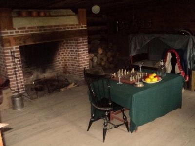 Inside the Commandant’s Quarters. Click for full size. Inside the Commandant’s Quarters image. Click for full size.