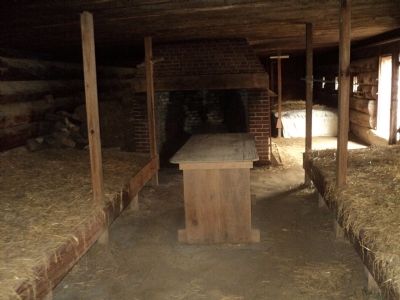 Inside the Soldiers’ Quarters. Click for full size. Inside the Soldiers’ Quarters image. Click for full size.