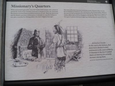 Missionary’s Quarters Marker image. Click for full size.