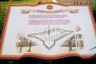 Wilderness Outpost Marker. Click for full size. Wilderness Outpost Marker image. Click for full size.