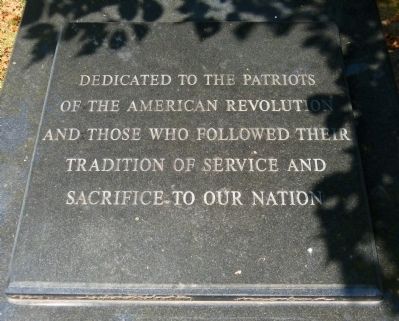 Patriots of the American Revolution. Click for full size. Patriots of the American Revolution image. Click for full size.
