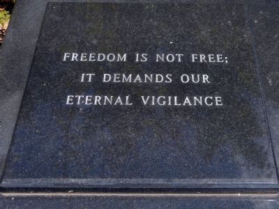 Freedom is not Free. Click for full size. Freedom is not Free image. Click for full size.