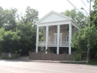 Welsh Congregational Church and Marker. Click for full size. Welsh Congregational Church and Marker image. Click for full size.