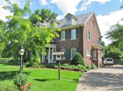 Schwahn House and Marker image. Click for full size.