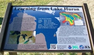 Learning from Lake Huron Marker image. Click for full size.