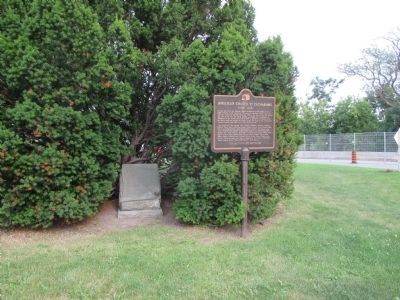 Anglican Church, St. Catharines Marker. Click for full size. Anglican Church, St. Catharines Marker image. Click for full size.