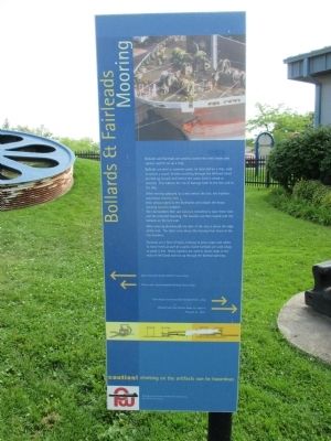 Bollards & Fairleads Marker. Click for full size. Bollards & Fairleads Marker image. Click for full size.