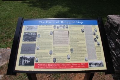 The Battle of Ringgold Gap Marker image. Click for full size.
