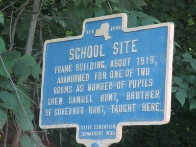 School Site Marker image. Click for full size.