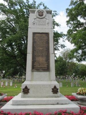 In Honoured Memory of the Men of the Township of Grantham Marker image. Click for full size.