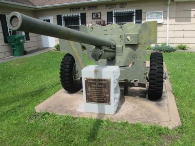 57 MM Anti-Tank Gun of World War II Marker image. Click for full size.