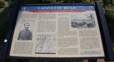 Lafayette Road Marker image. Click for full size.