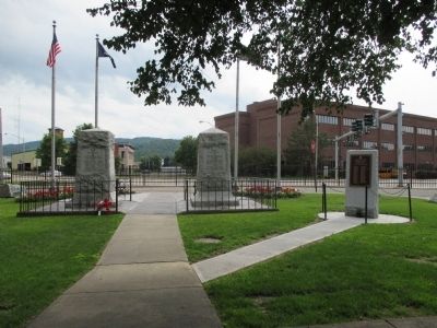 Hornellsville Veterans Memorial Marker image. Click for full size.