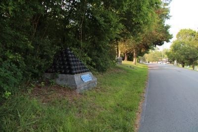 Crittenden's Headquarters Shell Monument. Click for full size. Crittenden's Headquarters Shell Monument image. Click for full size.