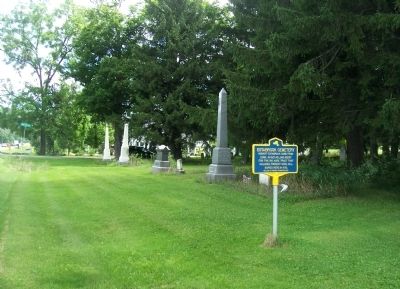 Estabrook Cemetery Marker image. Click for full size.