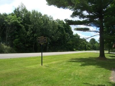 Eastern Boundary Cantine Military Tract Marker image. Click for full size.