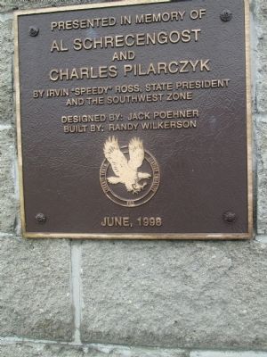 Ohio State Eagles Marker remembering individual members image. Click for full size.