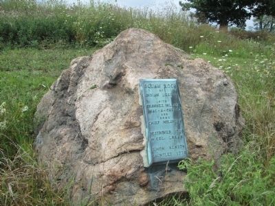 Squaw Rock Marker image. Click for full size.