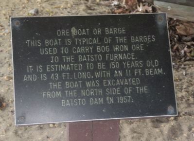 Ore Boat or Barge Marker image. Click for full size.