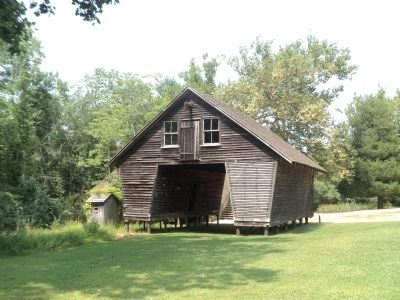 Corncrib. Click for full size. Corncrib image. Click for full size.