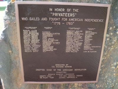 Restored Privateers Marker image. Click for full size.