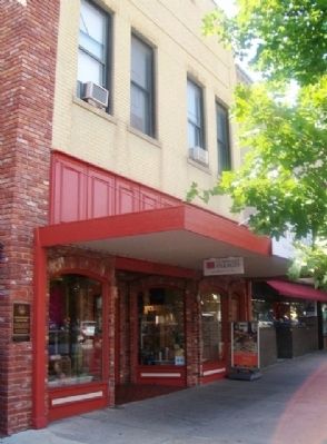 Wiedemann Building and Marker. Click for full size. Wiedemann Building and Marker image. Click for full size.