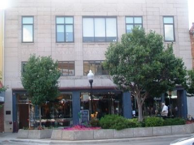 825-827 Massachusetts Street and Marker. Click for full size. 825-827 Massachusetts Street and Marker image. Click for full size.