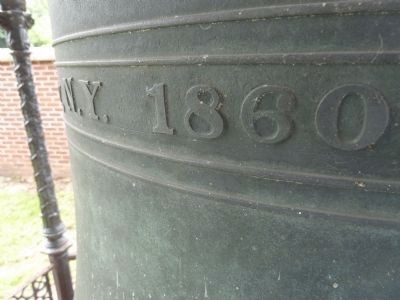 Bell of Old Dauphin County Courthouse image. Click for full size.