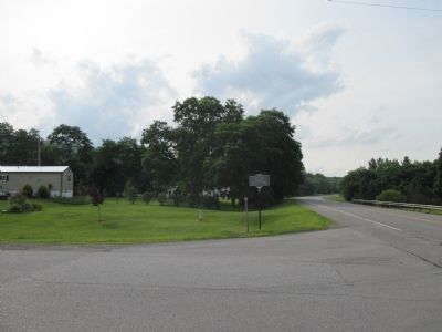 Where President Millard Fillmore Worked When a Boy Marker image. Click for full size.