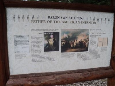 Baron Von Steuben: Father of the American Infantry Marker image. Click for full size.