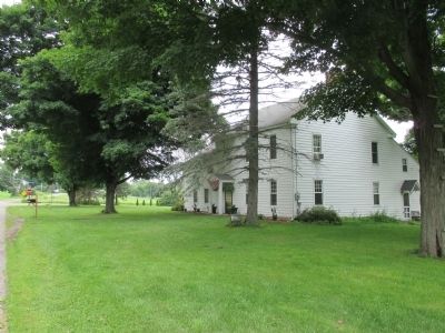 Oldest House in Steuben County and Marker image. Click for full size.