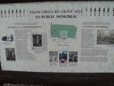 From Obscure Grave Site to Public Memorial Marker image. Click for full size.