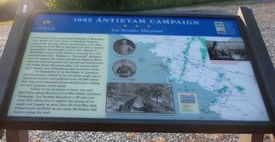 Lee Invades Maryland Marker. Click for full size. Lee Invades Maryland Marker image. Click for full size.