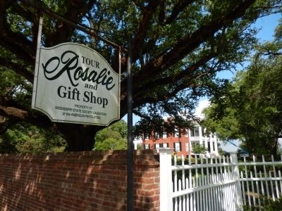 Rosalie Mansion and Sign image. Click for full size.