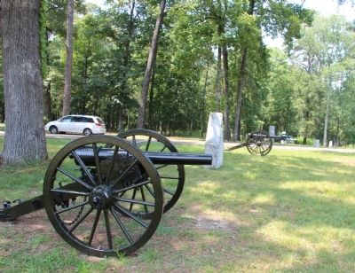 Massenburg's Georgia Battery Marker. Click for full size. Massenburg's Georgia Battery Marker image. Click for full size.