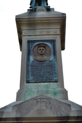 Silas Baldwin Civil War Memorial image. Click for full size.