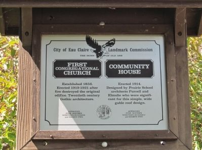 First Congregational Church / Community House Marker. Click for full size. First Congregational Church / Community House Marker image. Click for full size.