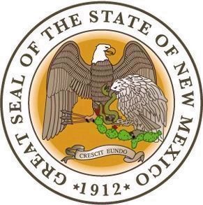 Great Seal of the State of New Mexico image. Click for full size.