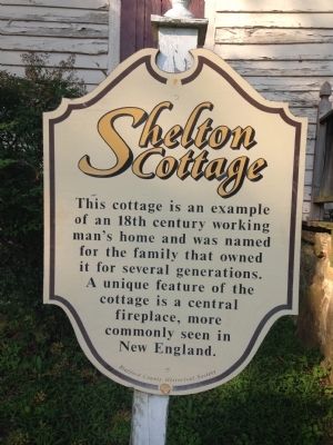 Shelton Cottage Marker image. Click for full size.