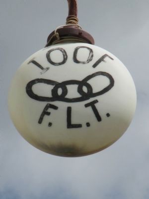 Odd Fellows Sign image. Click for full size.
