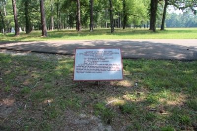 Lumsden's Alabama Battery Marker image. Click for full size.