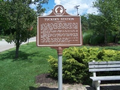 Tucker's Station Marker image. Click for full size.